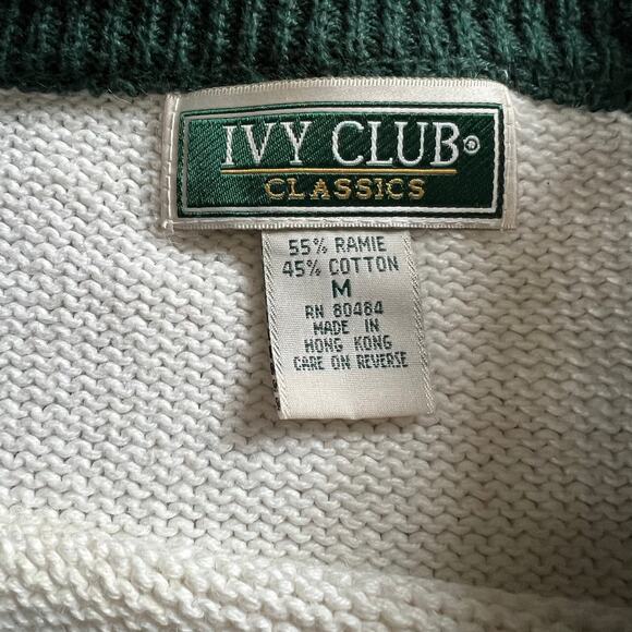 Ivy Club Classics Golf Sweater Sz M - Picture 6 of 8